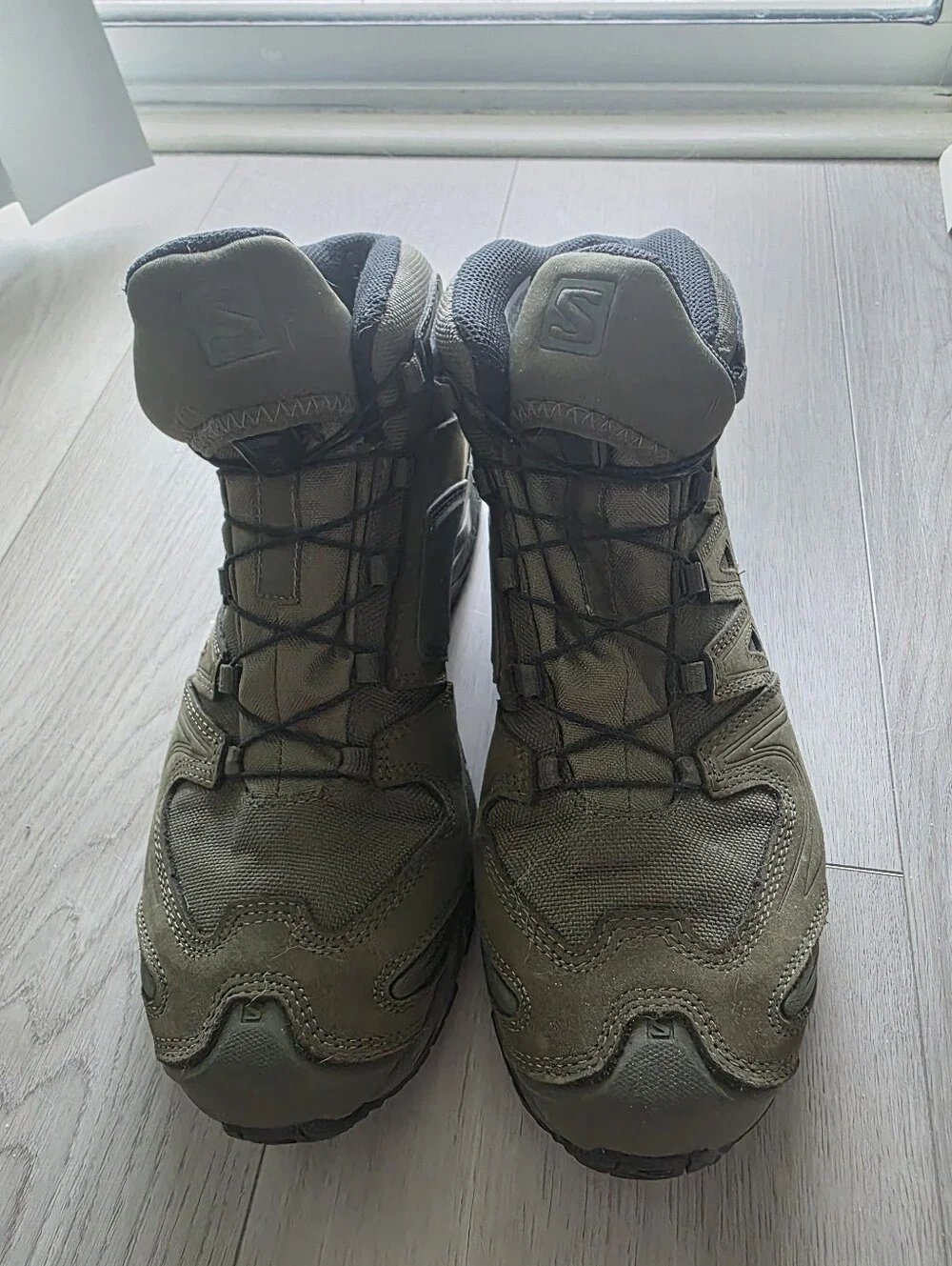 Salomon XA FORCES MD GTX Olive Green Size 8.5 Mens